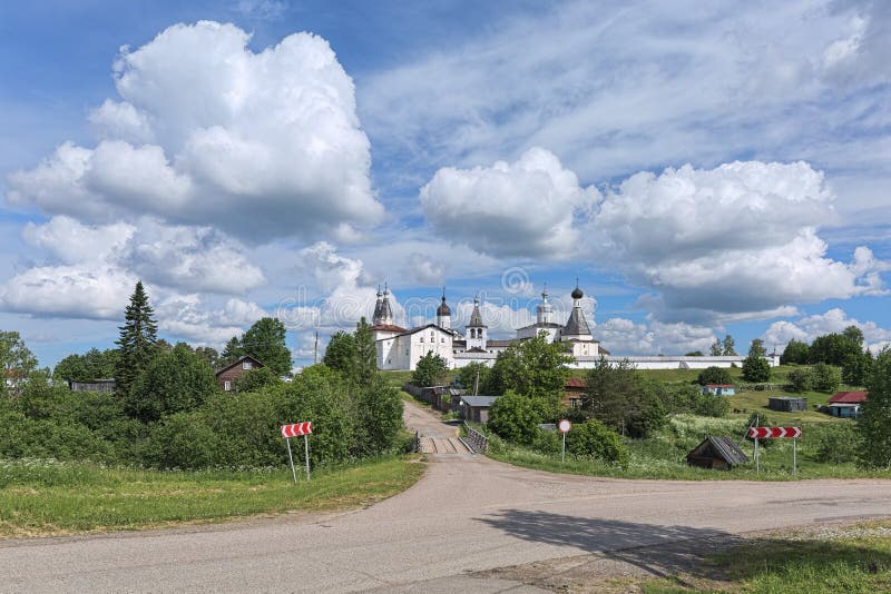 Ferapontov-Kloster, Russland stockbild Ferapontov-Kloster, Russland stockbild