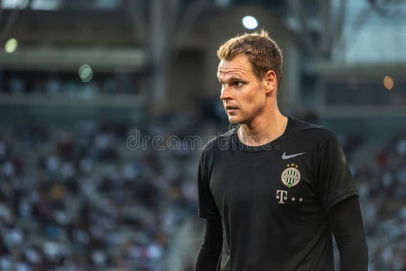 Ferencvaros Tc Goalkeeper Denes Dibusz During Editorial Stock Photo - Stock  Image