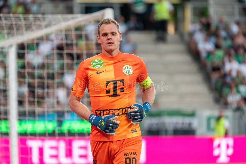 Ferencvaros Tc Goalkeeper Denes Dibusz During Editorial Stock Photo - Stock  Image