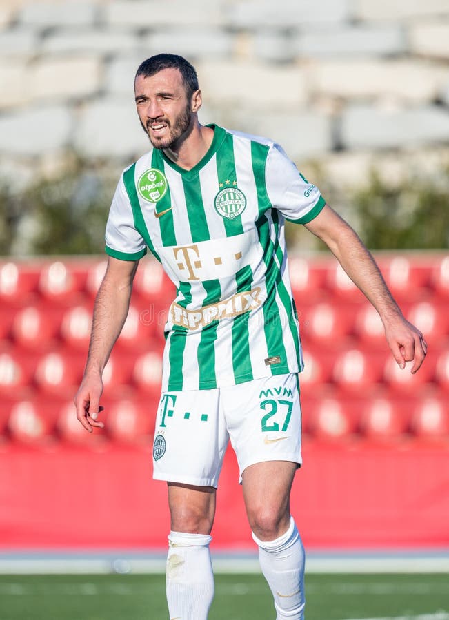 BUDAPEST, HUNGARY - FEBRUARY 5: Anderson Esiti of Ferencvarosi TC