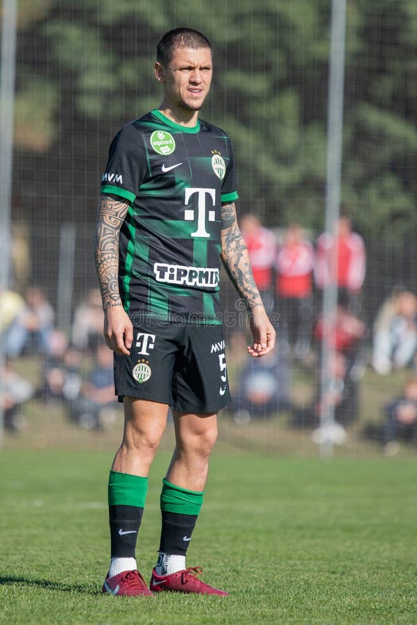 BUDAPEST, HUNGARY - FEBRUARY 5: Anderson Esiti of Ferencvarosi TC