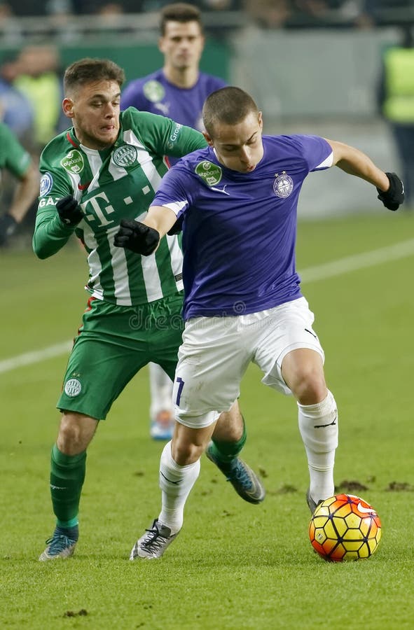 Ferencvarosi TC V Ujpest FC - Hungarian OTP Bank Liga 1-0 Editorial Stock  Photo - Image of ajpest, football: 187766763