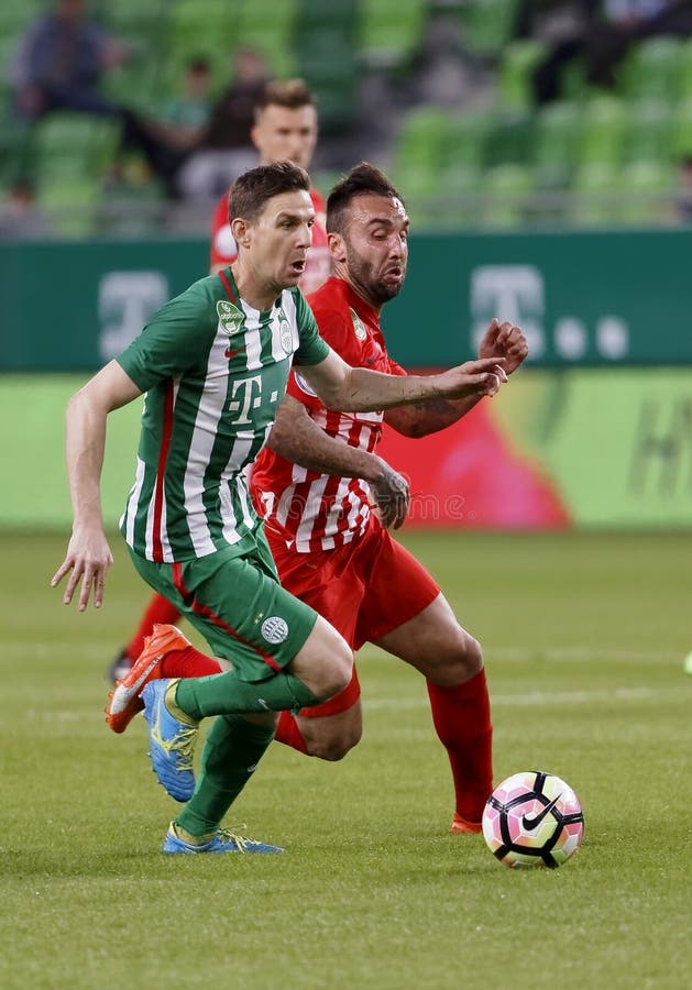 Ferencvarosi TC V DVTK - Hungarian Cup 2-1 Editorial Image - Image of  hungarian, player: 89542525