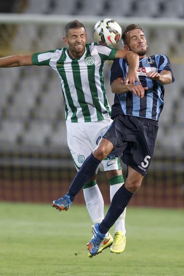 Ferencvarosi TC Vs. Sliema UEFA EL Football Match Editorial Stock Photo -  Image of foot, budapest: 42376148