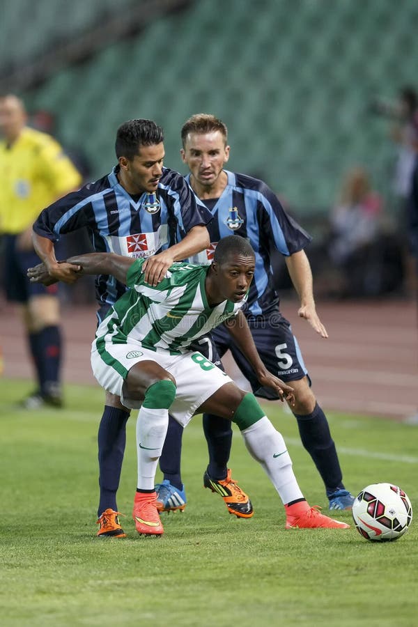 Ferencvarosi TC Vs. Sliema UEFA EL Football Match Editorial Stock Photo -  Image of offside, bianciardi: 42376128