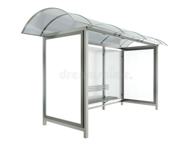 Fermata dell'autobus illustrazione vettoriale