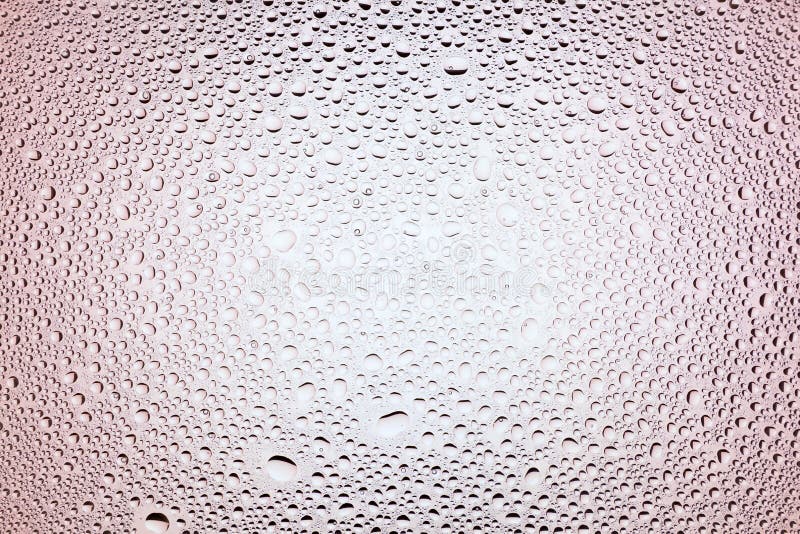 Fermez-vous des baisses d'une eau photo stock Fermez-vous des baisses d'une eau photo stock
