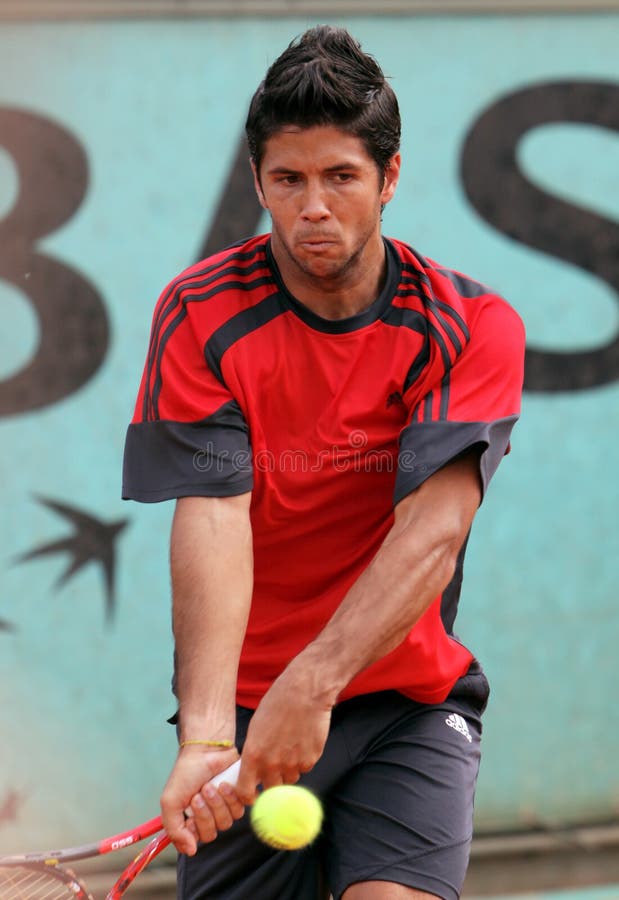 Fernando Verdasco (ESP) em Roland Garros 2009