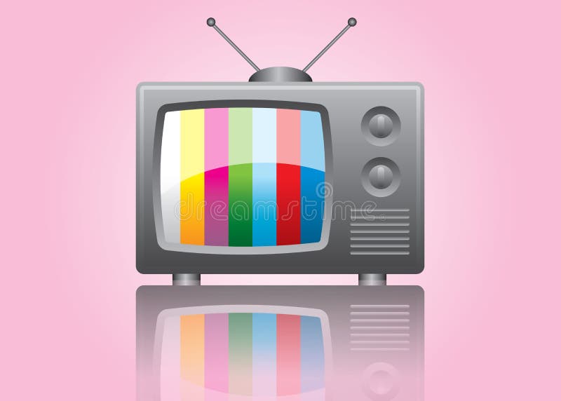 Fernsehikone vektor abbildung Fernsehikone vektor abbildung