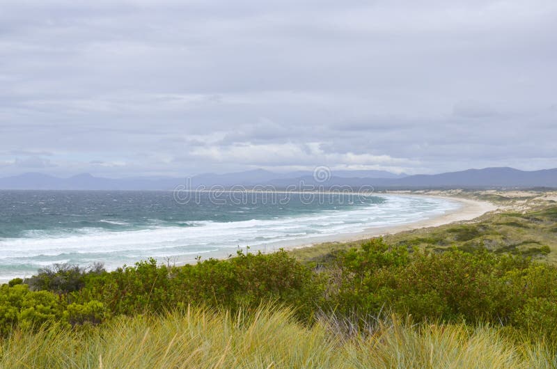 Tasmanien-Strand an der Bucht der Feuer stockfotos Tasmanien-Strand an der Bucht der Feuer stockfotos