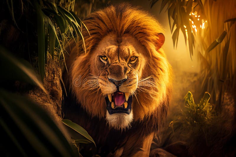 Lion Roars Stock Illustrations – 116 Lion Roars Stock Illustrations,  Vectors & Clipart - Dreamstime