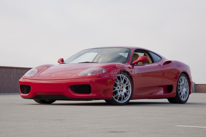 Ferrari 360 immagine stock