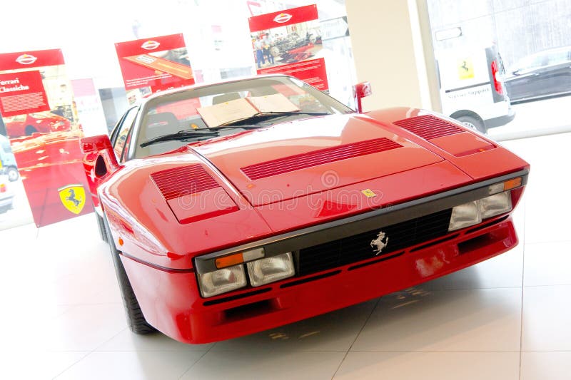 Ferrari Classic Car stock images