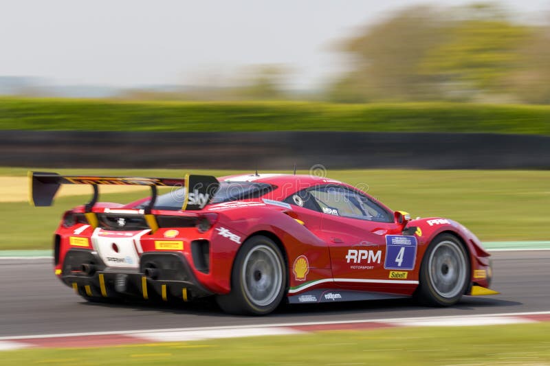 Ferrari Racing Car editorial stock photo. Image of gentlemen - 276585603