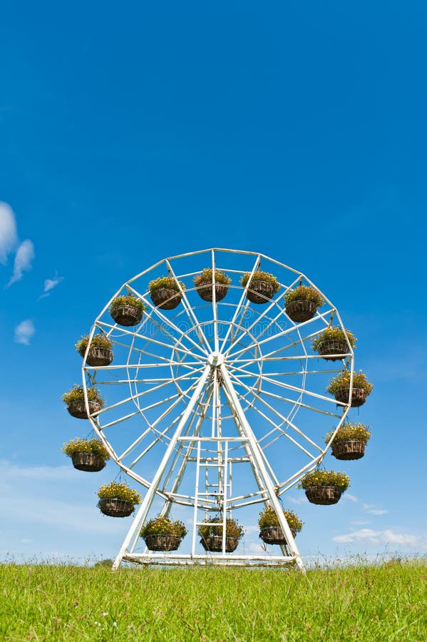 Ferris Wheel Basket Flowers Stock Photos Free & RoyaltyFree Stock