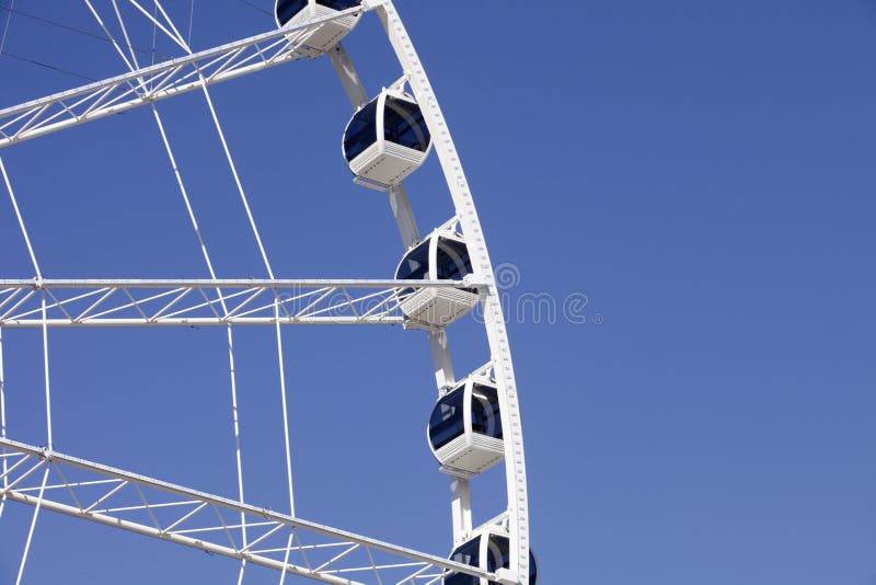 Ferris Wheel with Enclosed Gondolas