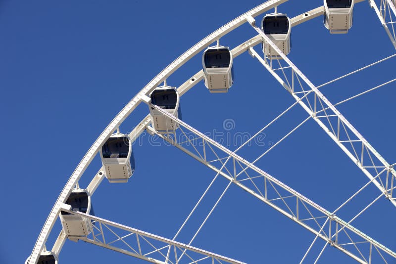 Ferris Wheel with Enclosed Gondolas