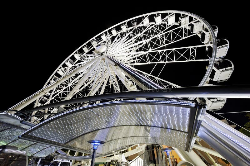 Ferris wheel stock image. Image of horizontal, ferris 45516143