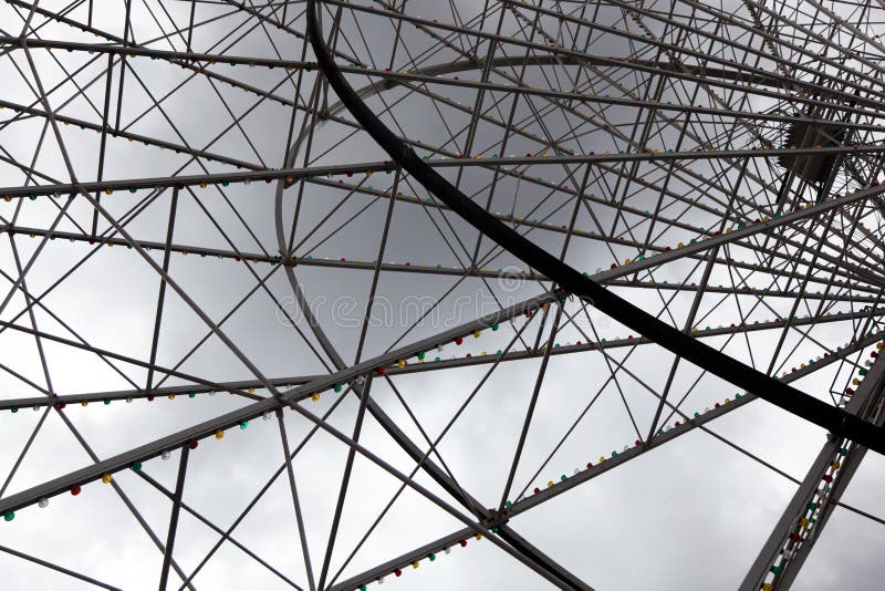Ferris wheel framework