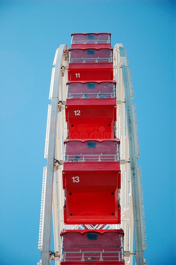 Ferris Wheel Seats stock image. Image of outdoor, weekend 2482079