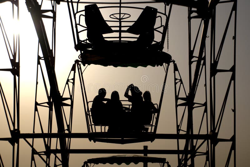 Ferris Wheel at Sunset