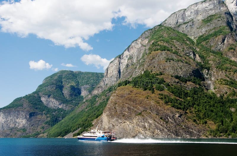 Ferry on the Fjord