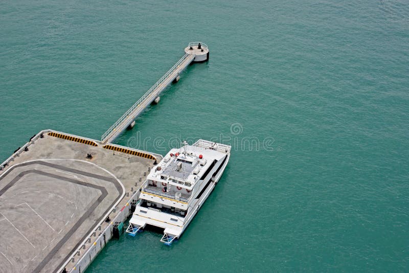 Ferry at Jetty