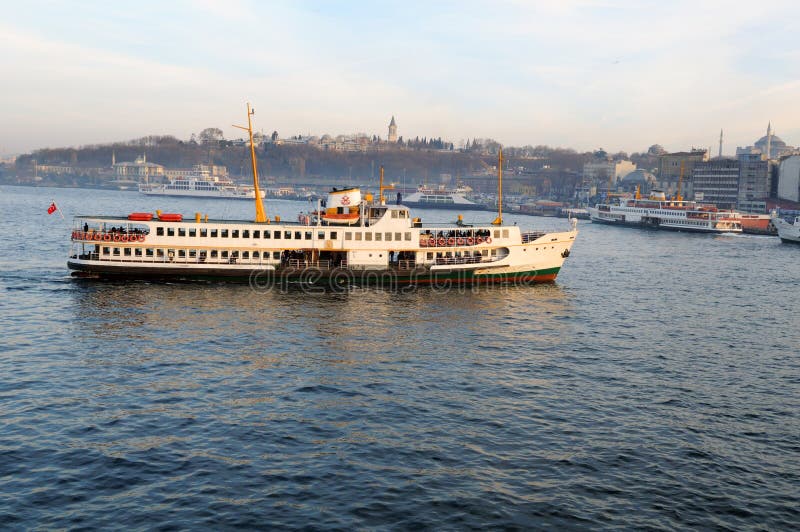 Ferryboat in the Bosphorus