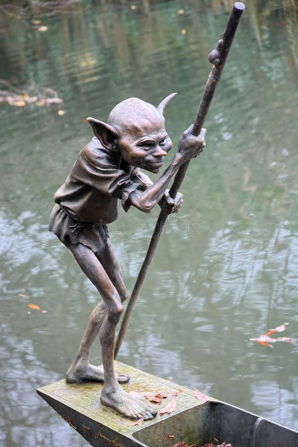 The Ferryman. Goblin sculpture by David Goode
