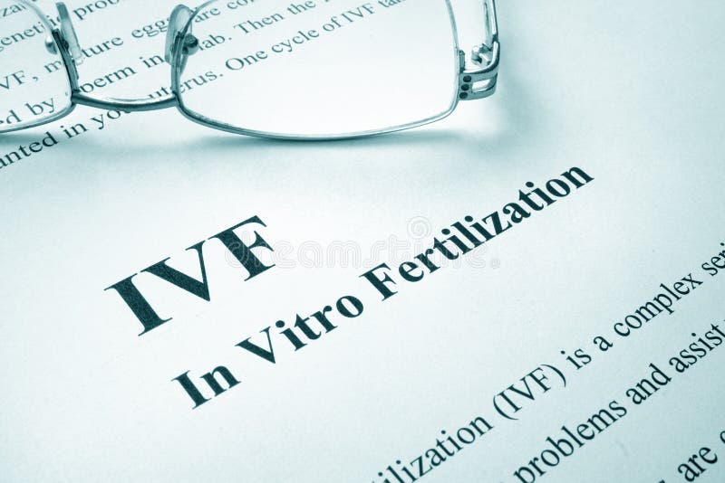 Fertilización in vitro de IVF foto de archivo Fertilización in vitro de IVF foto de archivo
