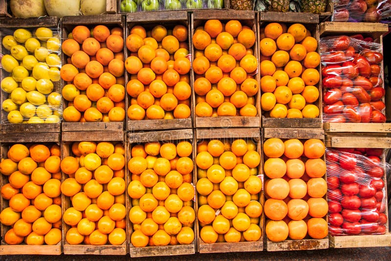 Fesh fruits on the stock market , Bueno Aires, Argentia