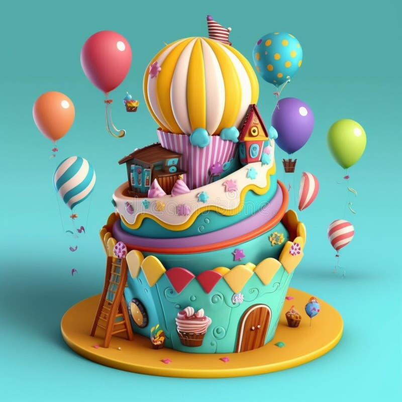 61,831 3d Cake Images, Stock Photos, 3D objects, & Vectors | Shutterstock