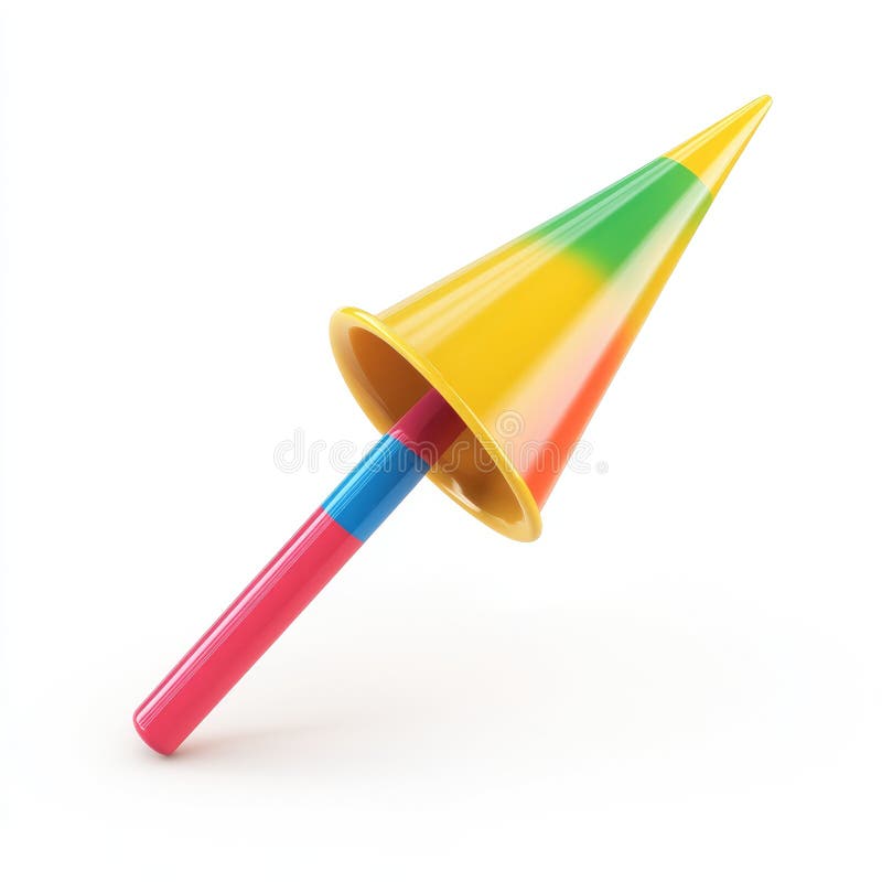 Festa dei colori Giocattoli festivi per bambini royalty illustrazione gratis