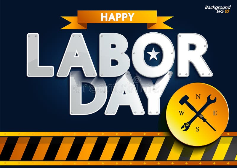 Happy Labor day, vector illustration. Happy Labor day, vector illustration.