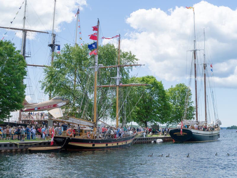 Festival alto 11 delle navi di Brockville immagine stock libera da diritti Festival alto 11 delle navi di Brockville immagine stock libera da diritti