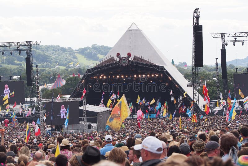 Festival de Glastonbury des arts photos stock Festival de Glastonbury des arts photos stock