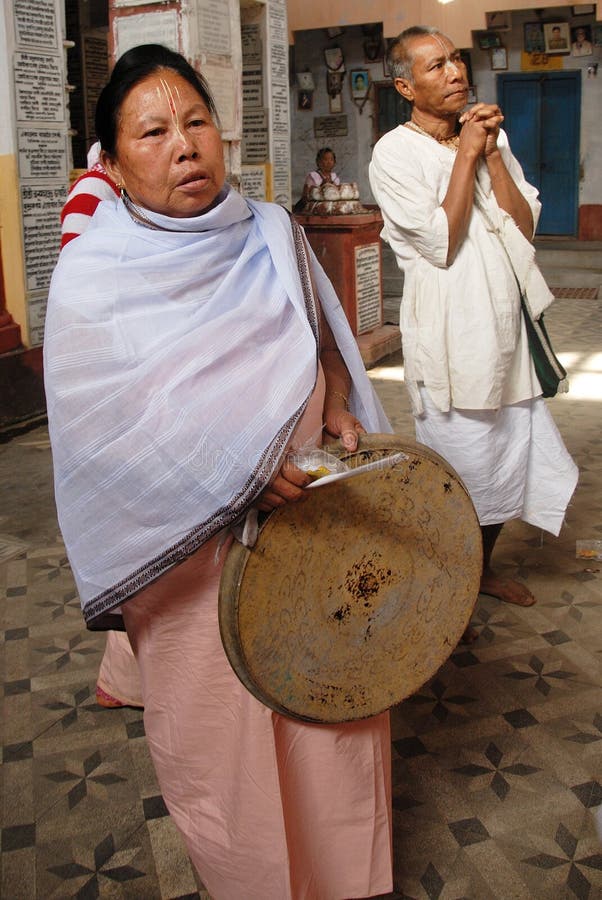 Festival de Holi a la gente de Manipuri imagen de archivo Festival de Holi a la gente de Manipuri imagen de archivo