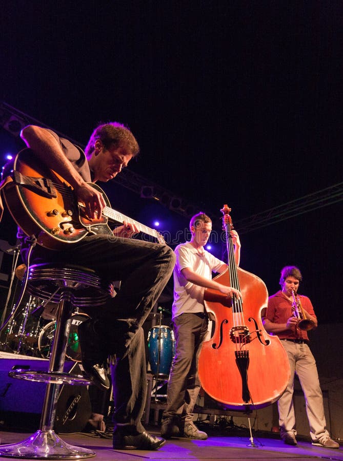 Group Hot Club de Portugal, the Kriol Jazz Festival on April 14, 2011 in Cape Verde, Praia. Group Hot Club de Portugal, the Kriol Jazz Festival on April 14, 2011 in Cape Verde, Praia.