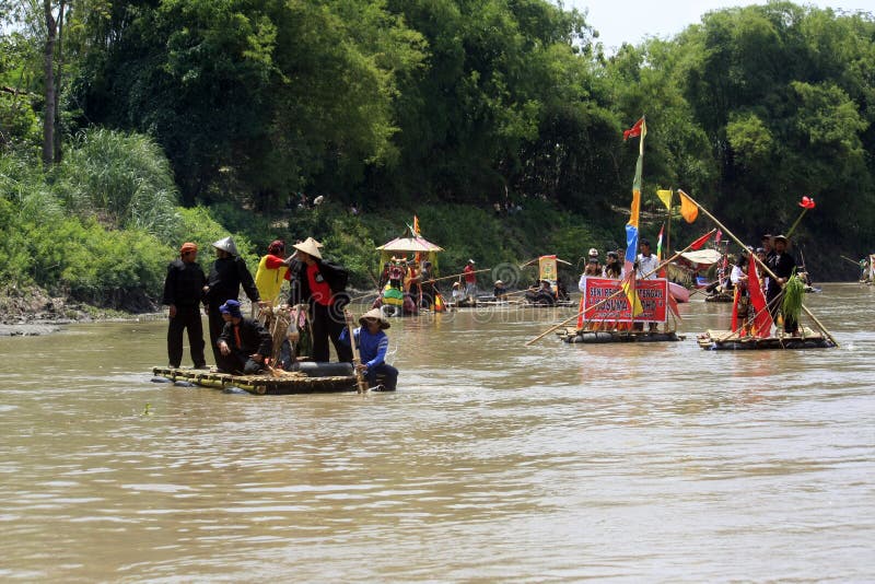Gethek Solo Festival fotografia de stock