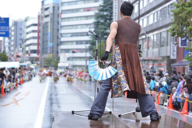 Festival för Fukuro matsuriyosakoi i tokyo royaltyfri bild Festival för Fukuro matsuriyosakoi i tokyo royaltyfri bild