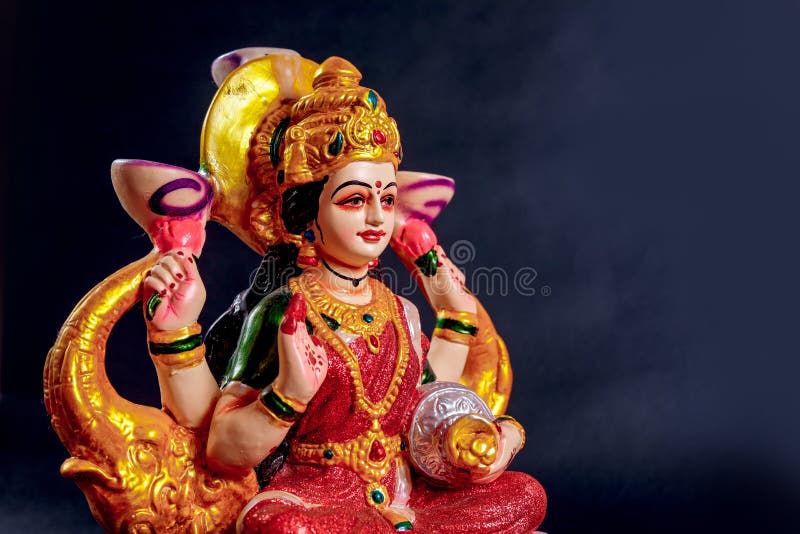 Festival indiano Diwali, Puja a Lakshmi fotografia de stock royalty free