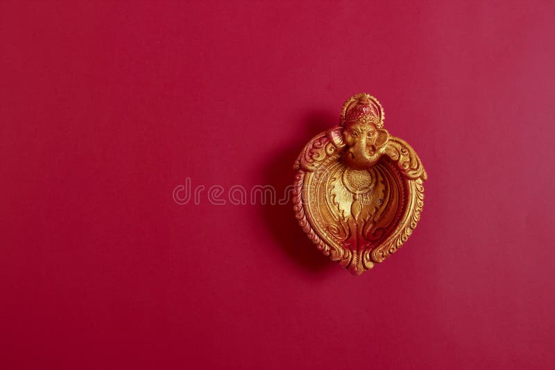 Festival indiano Diwali, lâmpada decorativa fotos de stock royalty free