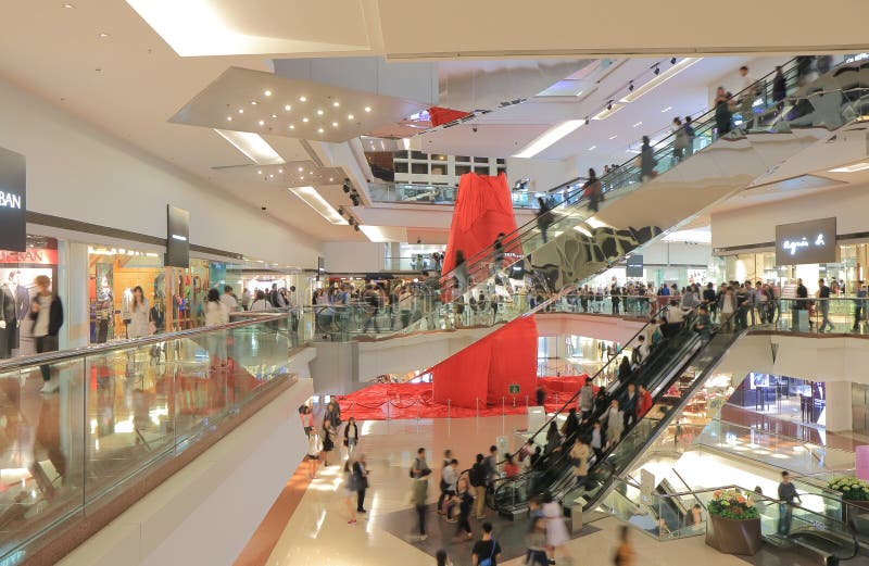 Festival Walk Shopping Mall Hong Kong Editorial Stock Image - Image of ...