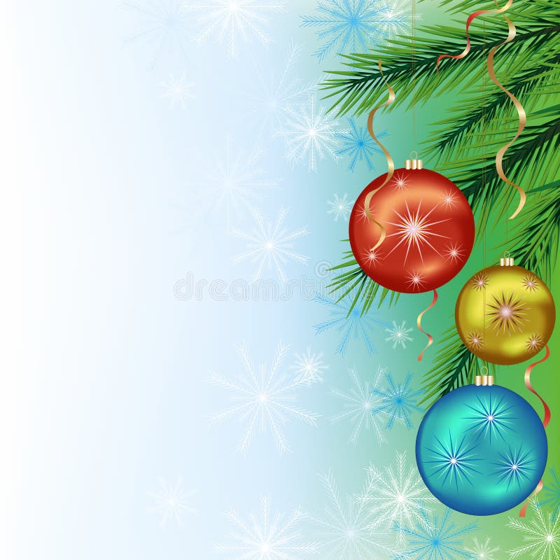 Festive background for New Year and Christmas