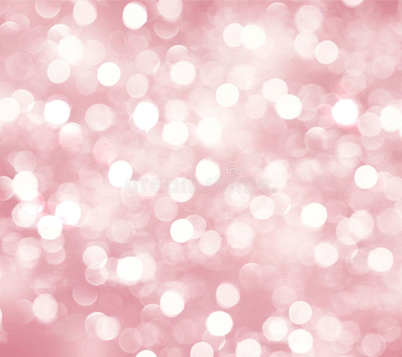 Festive Blurred Pink Bokeh Background, White Circles, Decorative,  Valentine`s Day, Glitter, Holiday, Vacation, Birthday Stock Illustration -  Illustration of pinkshiny, circle: 136741644