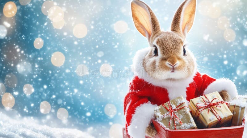 1,043 Christmas Rabbits Stock Photos - Free & Royalty-Free Stock