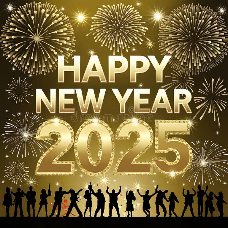 Happy New Year 2025 Clipart Stock Photos Free & RoyaltyFree Stock