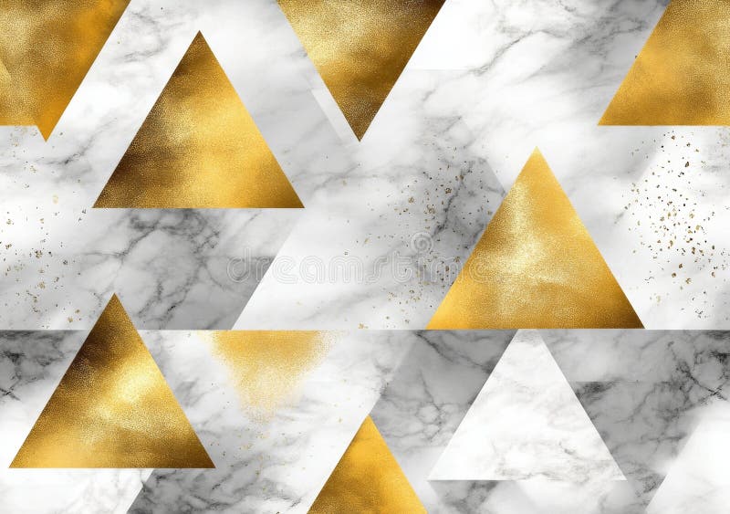 Festive decor featuring a luxurious white and gold geometric design royalty free stock photos