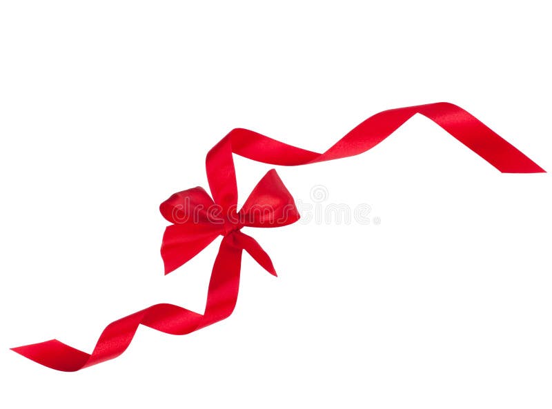 Red Satin Ribbon stock photo. Image of holiday, gift, shiny - 2223996