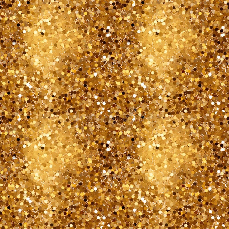 Festive Seamless Pattern. Shiny Golden sequins, glittering gold. Abstract texture. For print, textile, fabric, wrapping royalty free stock images